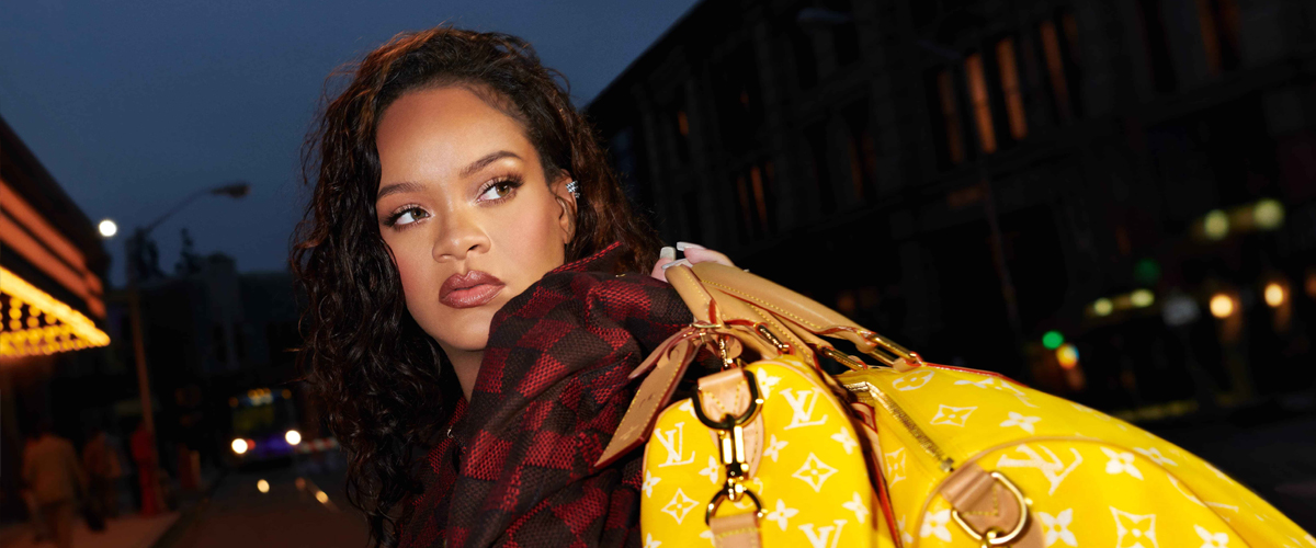 Rihanna演绎路易威登2024春夏男士系列广告特辑